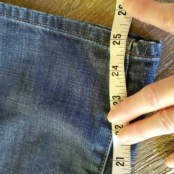 GAP 1969 size 14 medium wash capris - Picture 7 of 7